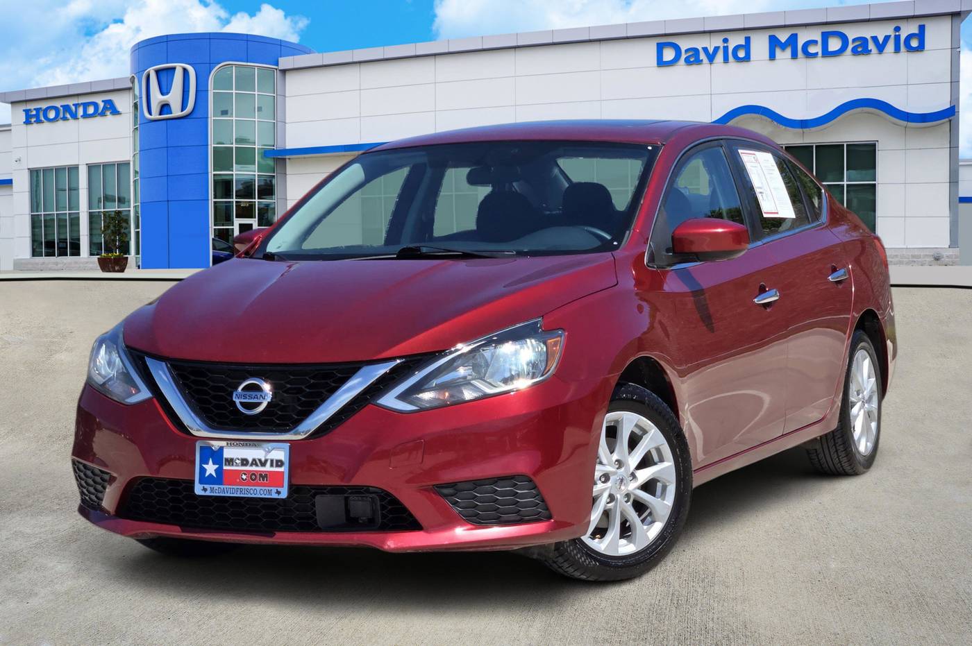 2019 Nissan Sentra SV — Sedan — 100,557 mi — Frisco, TX