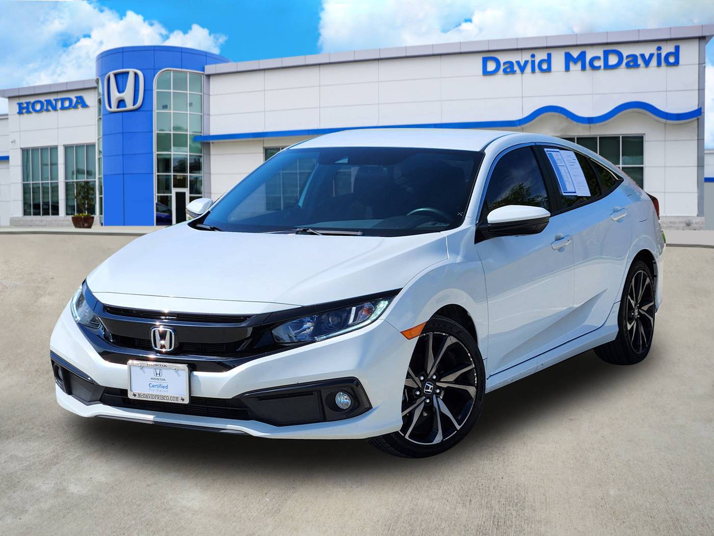 2021 Honda Civic Sport — Sedan — 45,737 mi — Frisco, TX