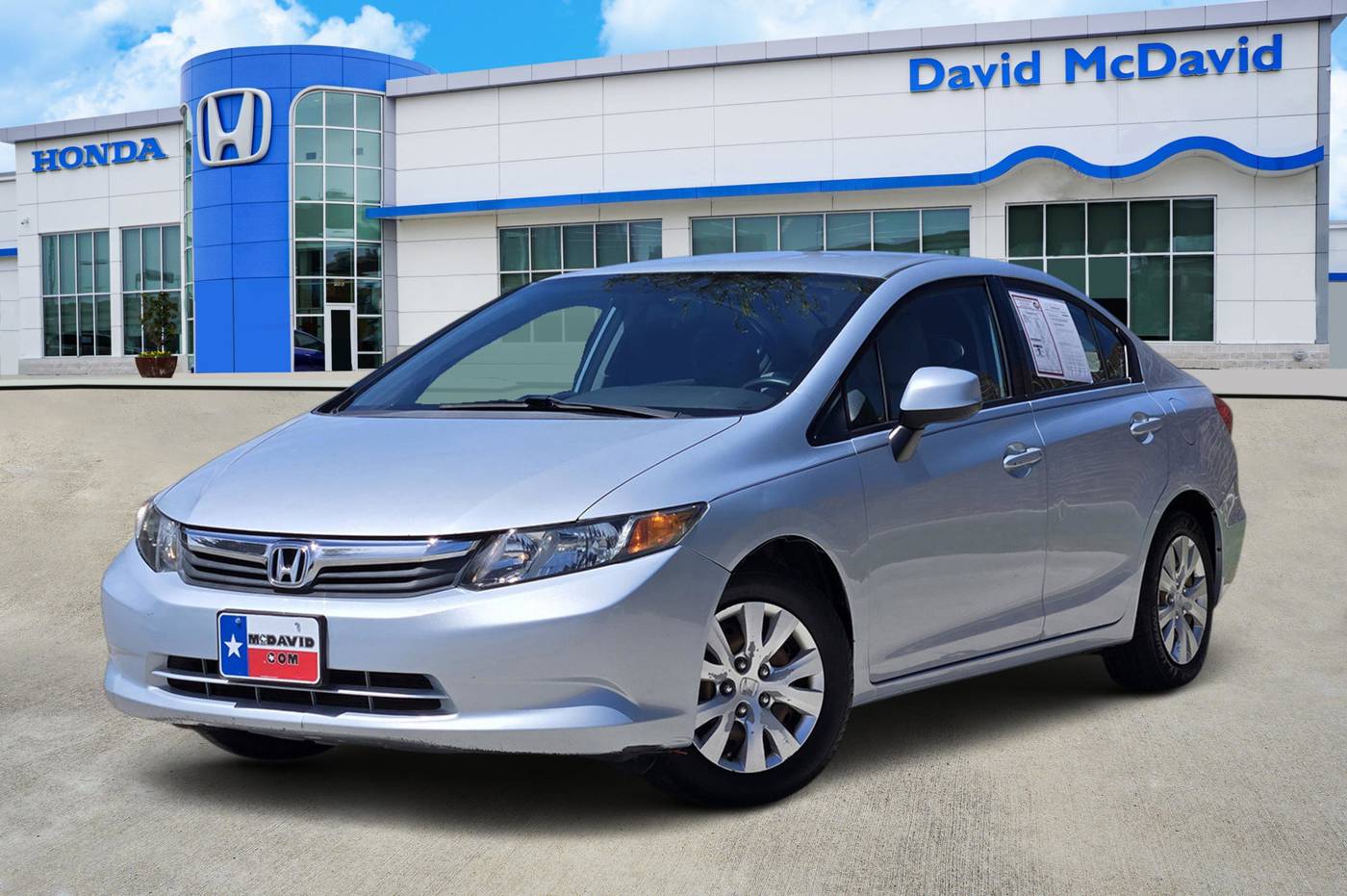 2012 Honda Civic LX — Sedan — 128,219 mi — Frisco, TX