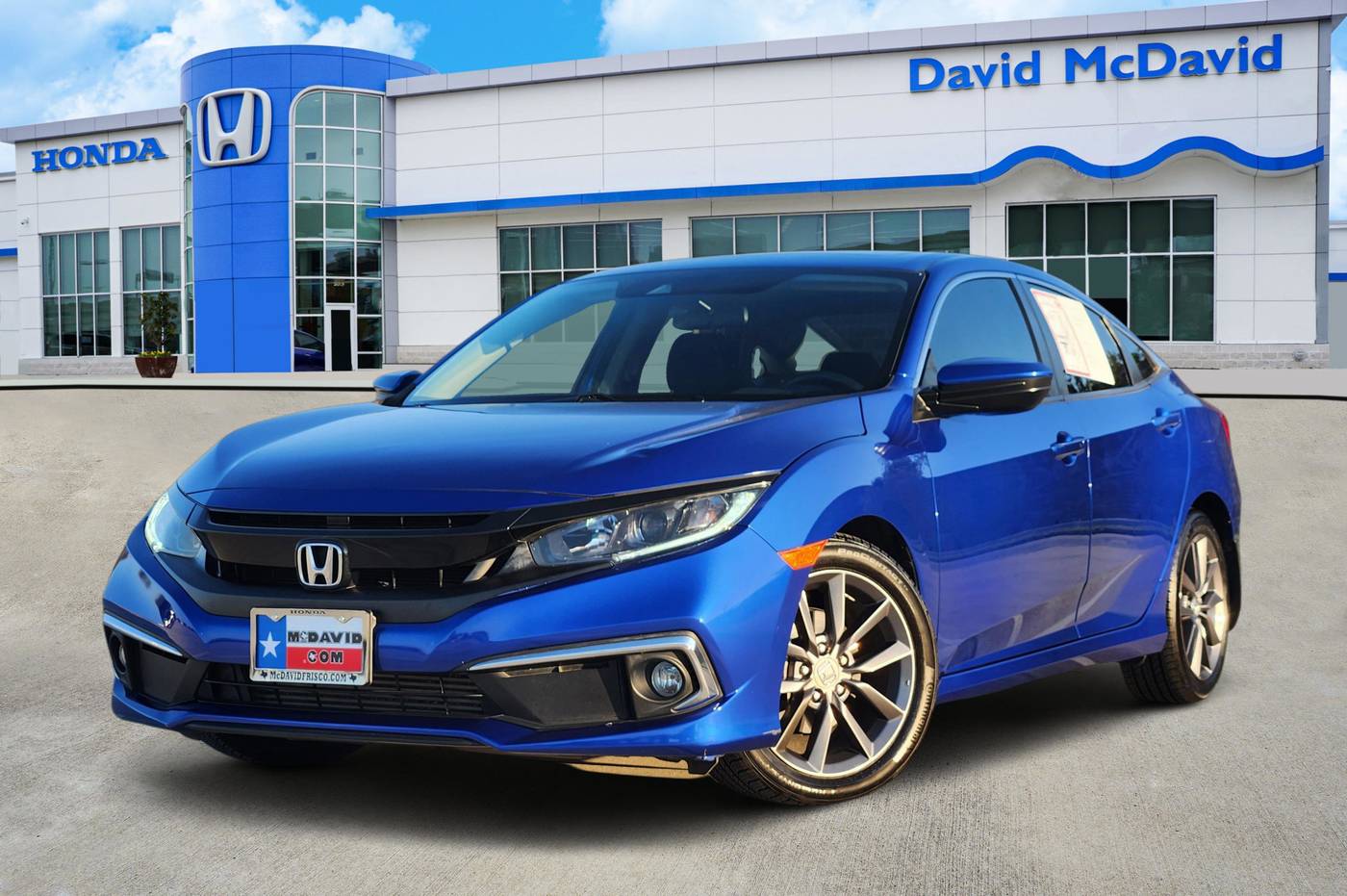 2019 Honda Civic EX — Sedan — 44,699 mi — Frisco, TX