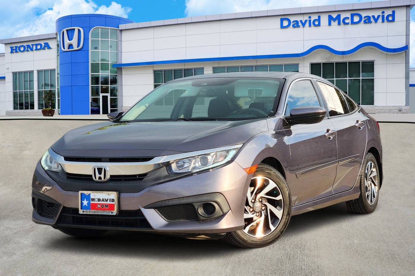 2017 Honda Civic EX — Sedan — 78,760 mi — Frisco, TX