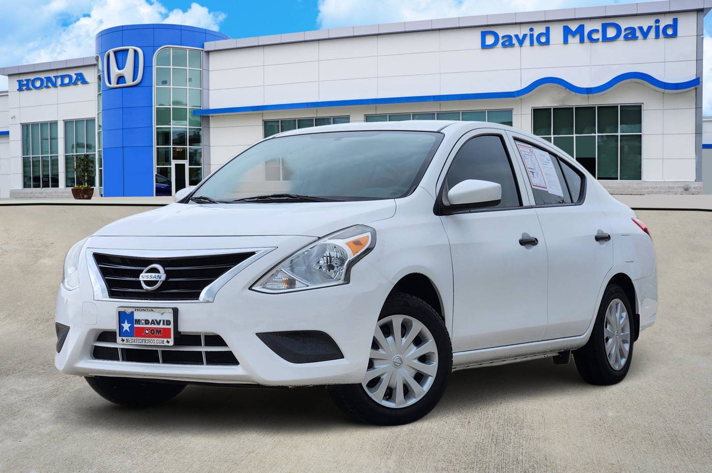 2016 Nissan Versa 1.6 S Plus — Sedan — 19,684 mi — Frisco, TX