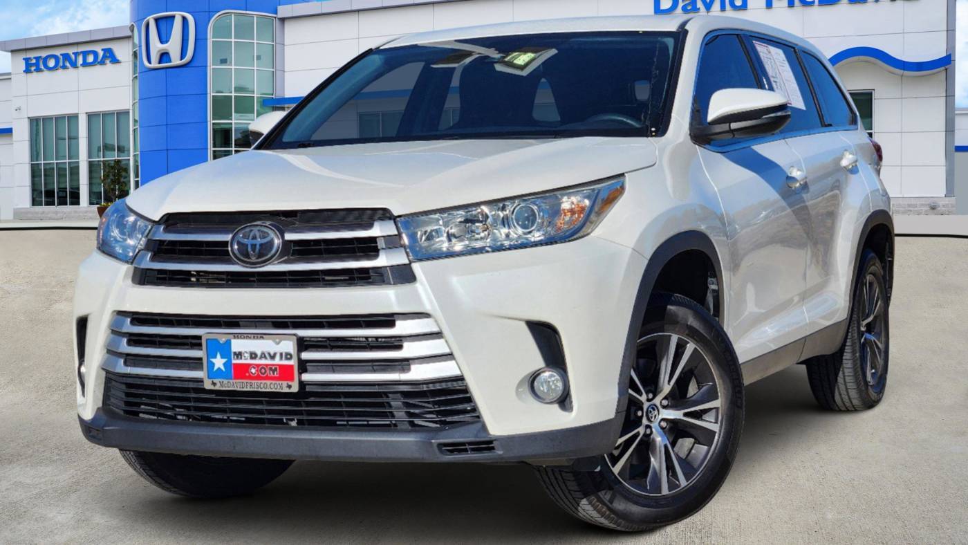 2019 Toyota Highlander LE Plus — SUV — 75,820 mi — Frisco, TX