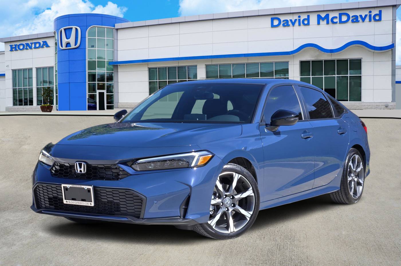 2025 Honda Civic Hybrid Sport Touring — Sedan — 578 mi — Frisco, TX