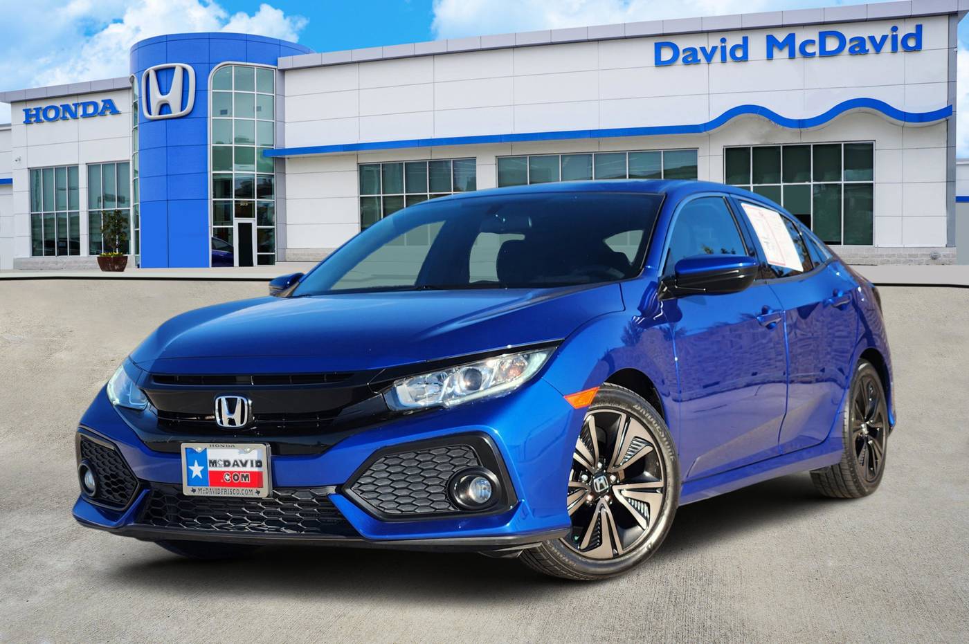 2018 Honda Civic EX — Hatchback — 66,638 mi — Frisco, TX