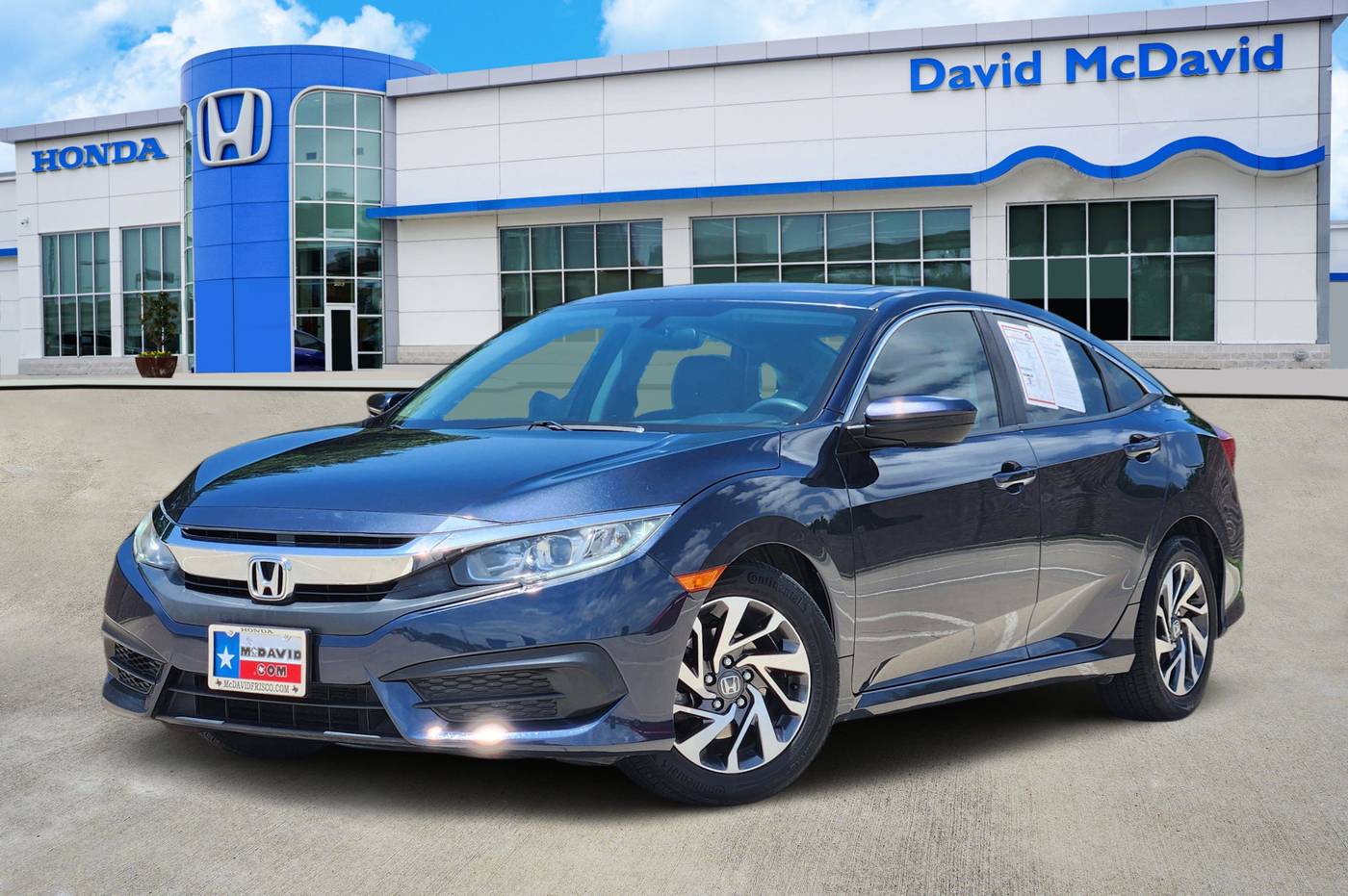 2017 Honda Civic EX — Sedan — 93,059 mi — Frisco, TX