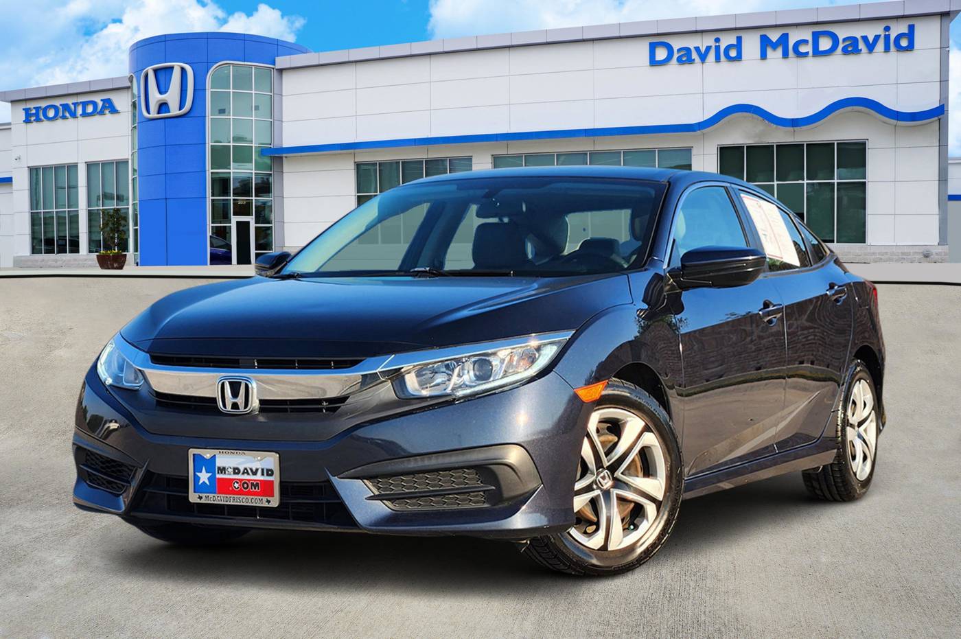 2017 Honda Civic LX — Sedan — 50,188 mi — Frisco, TX