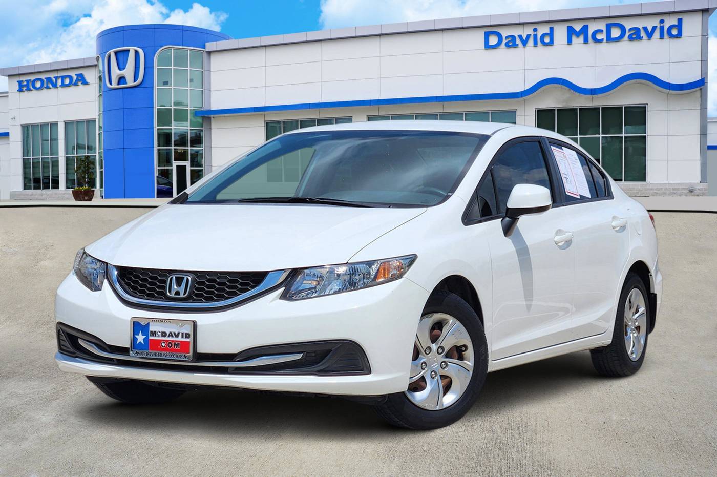 2013 Honda Civic LX — Sedan — 104,356 mi — Frisco, TX