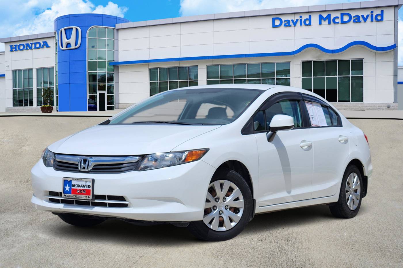 2012 Honda Civic LX — Sedan — 142,346 mi — Frisco, TX