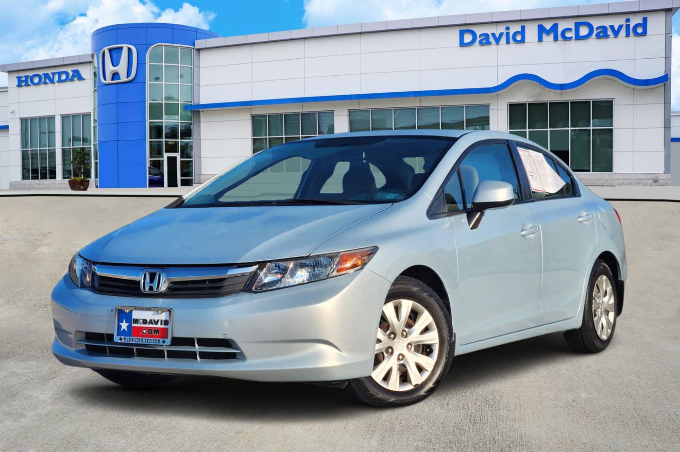 2012 Honda Civic LX — Sedan — 127,888 mi — Frisco, TX