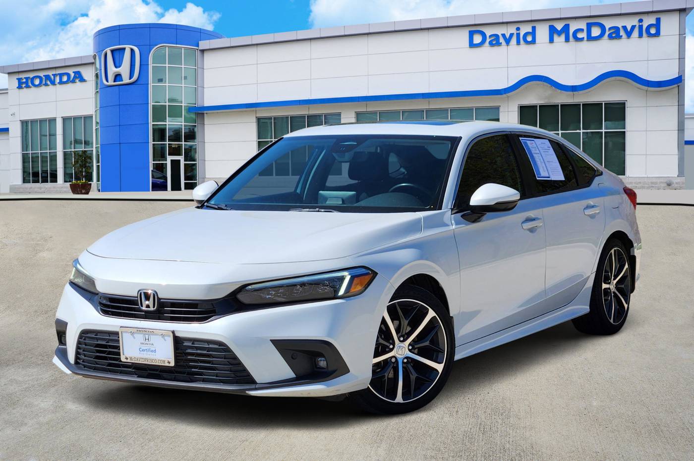 2022 Honda Civic Touring — Sedan — 45,548 mi — Frisco, TX