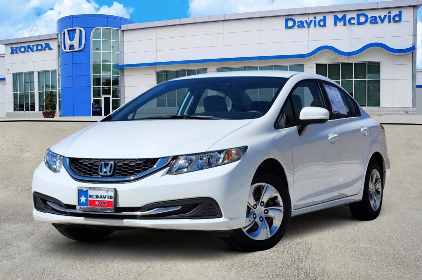 2014 Honda Civic LX — Sedan — 72,859 mi — Frisco, TX