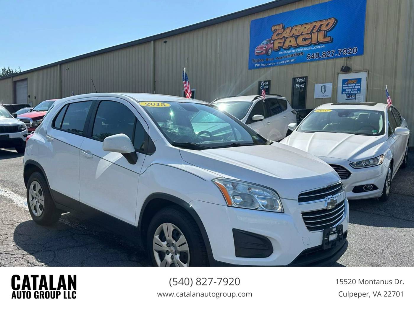 2015 Chevrolet Trax LS — SUV — 138,951 mi — Culpeper, VA