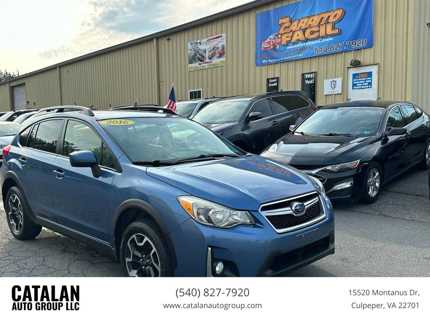 2016 Subaru Crosstrek Premium — SUV — 124,493 mi — Culpeper, VA