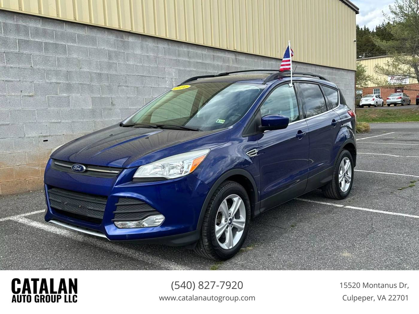 2014 Ford Escape SE — SUV — 78,203 mi — Culpeper, VA