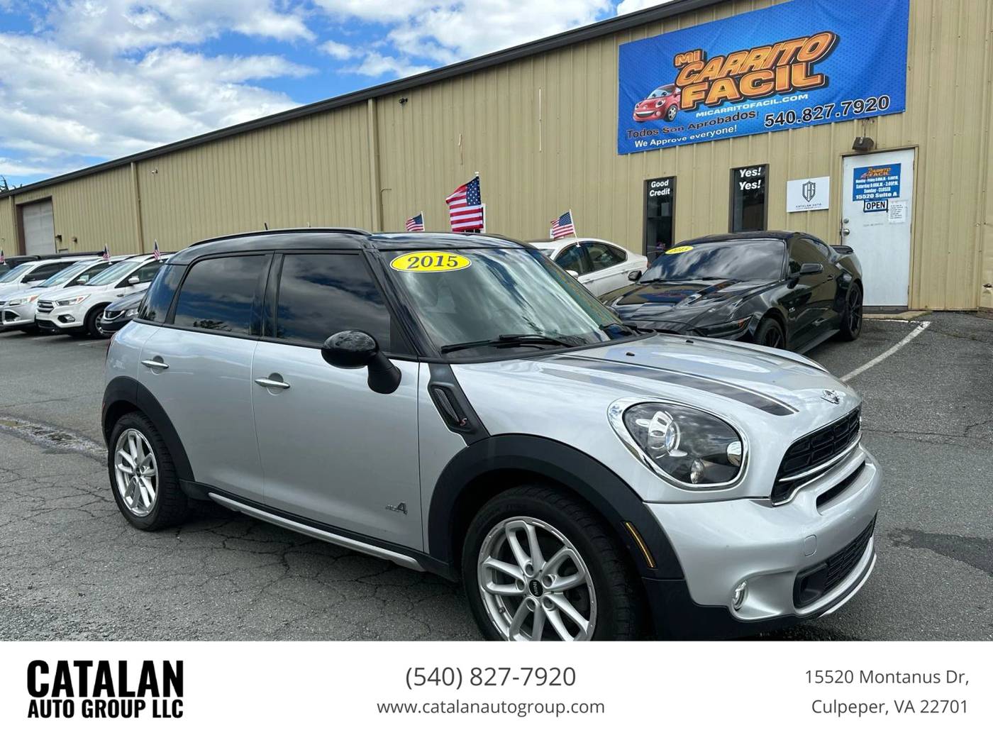 2015 MINI Countryman Cooper S ALL4 — SUV — 103,273 mi — Culpeper, VA