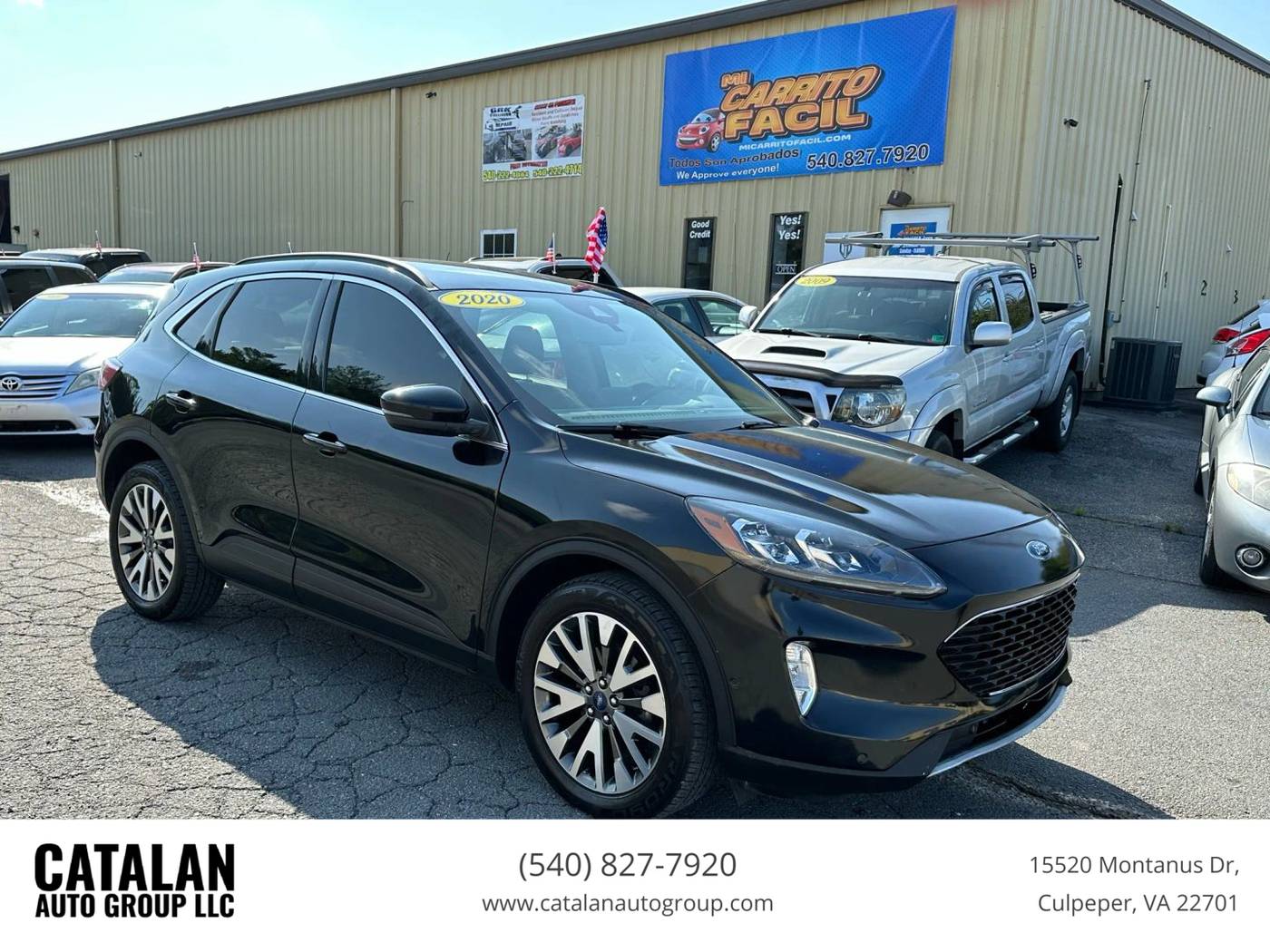 2020 Ford Escape Titanium — SUV — 100,218 mi — Culpeper, VA