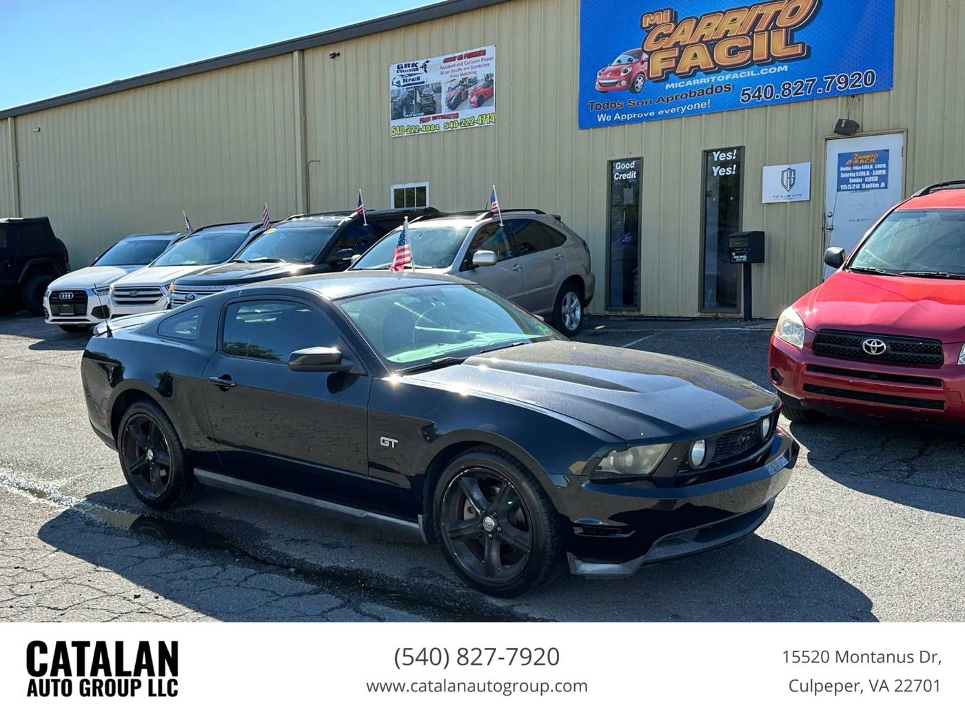 2010 Ford Mustang GT Premium — Coupe — 84,605 mi — Culpeper, VA