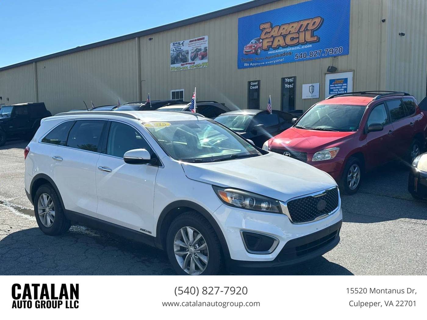 2017 Kia Sorento LX V6 — SUV — 122,593 mi — Culpeper, VA