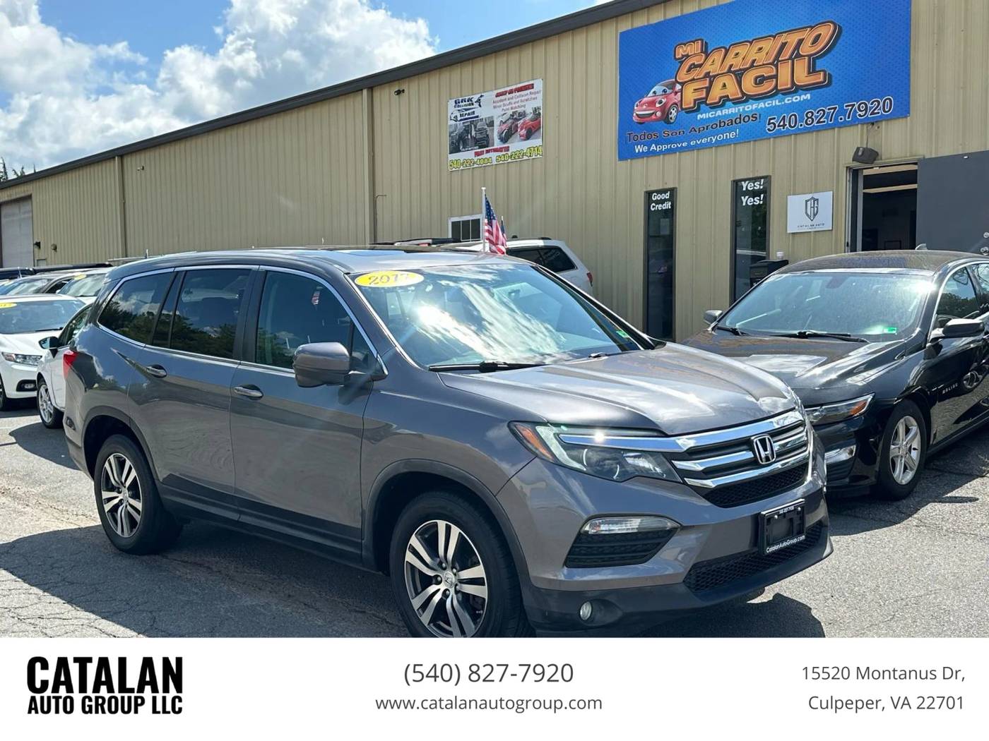 2017 Honda Pilot EX-L — SUV — 108,100 mi — Culpeper, VA