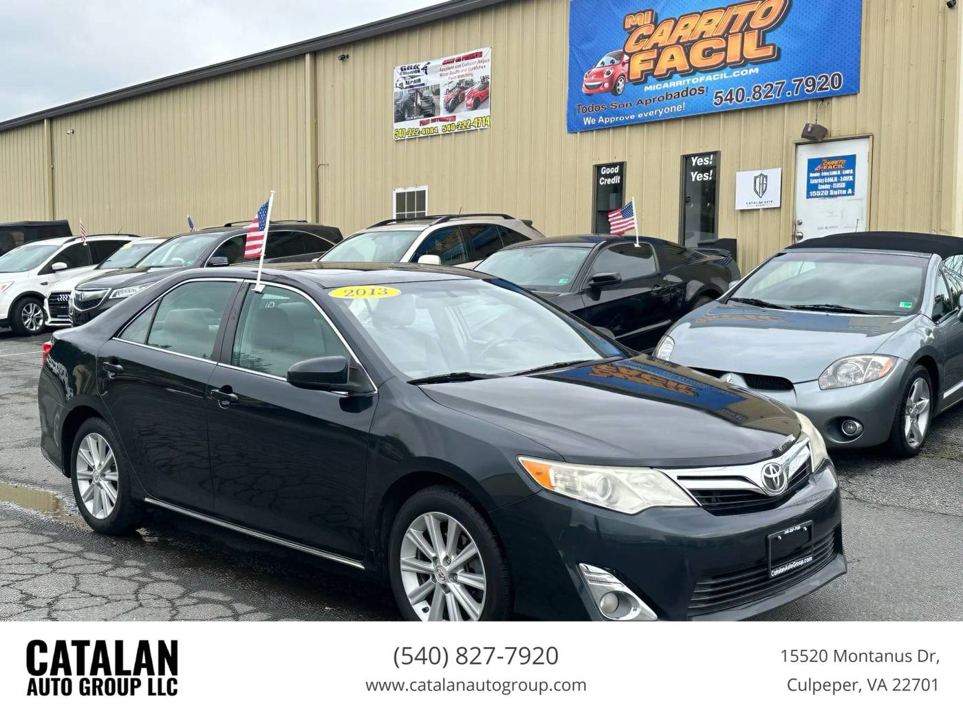 2013 Toyota Camry XLE — Sedan — 139,064 mi — Culpeper, VA