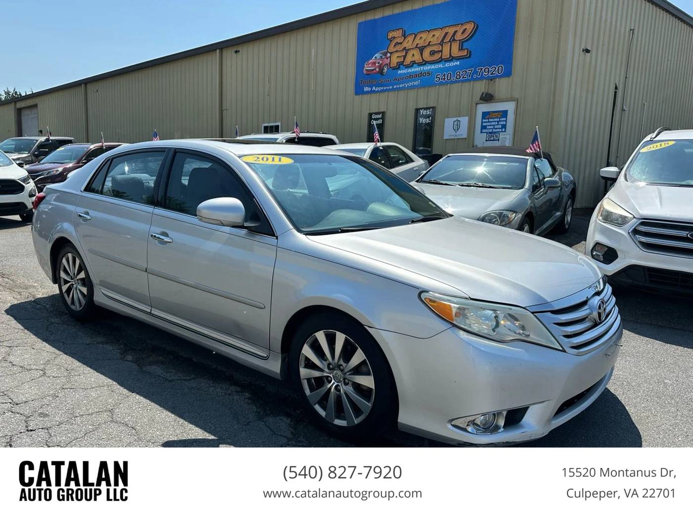 2011 Toyota Avalon Limited — Sedan — 126,419 mi — Culpeper, VA