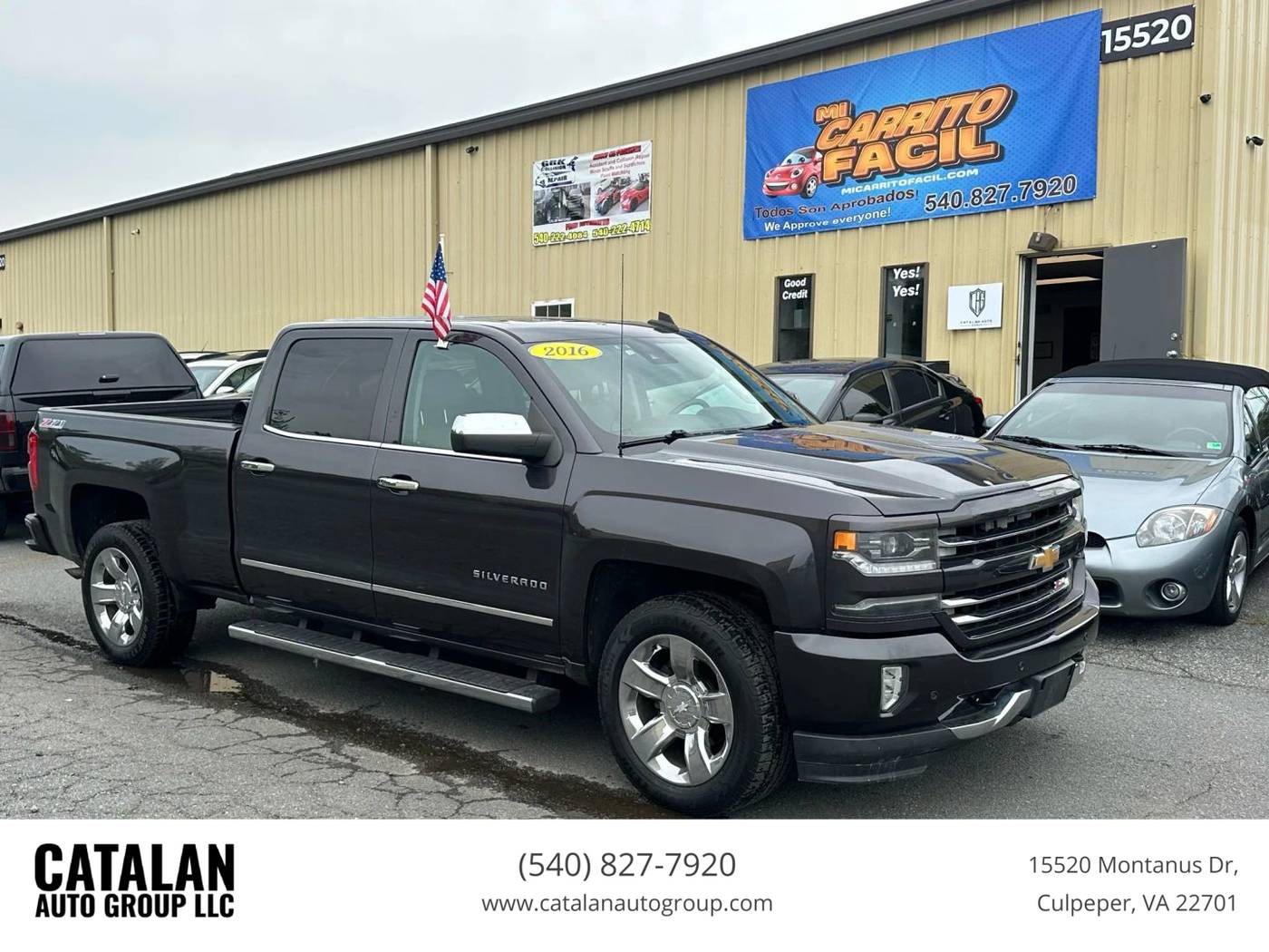 2016 Chevrolet Silverado 1500 LTZ — Pickup Truck — 128,831 mi — Culpeper, VA