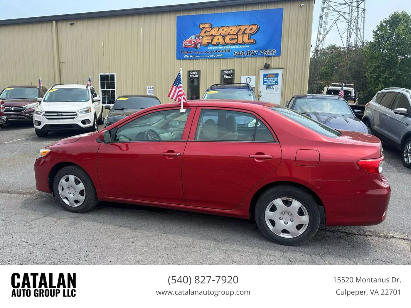 2013 Toyota Corolla LE — Sedan — 66,806 mi — Culpeper, VA