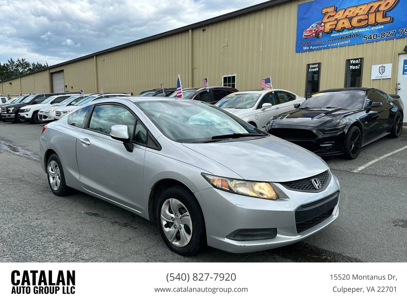 2013 Honda Civic LX — Coupe — 118,722 mi — Culpeper, VA