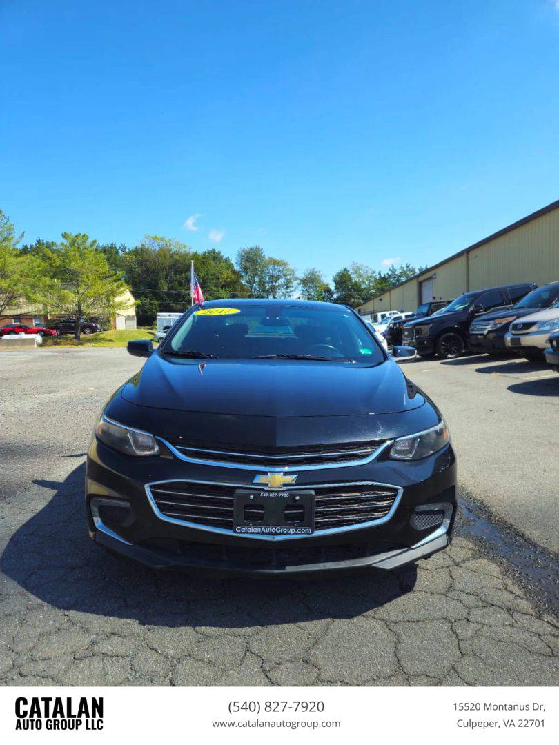 2017 Chevrolet Malibu LT — Sedan — 119,744 mi — Culpeper, VA
