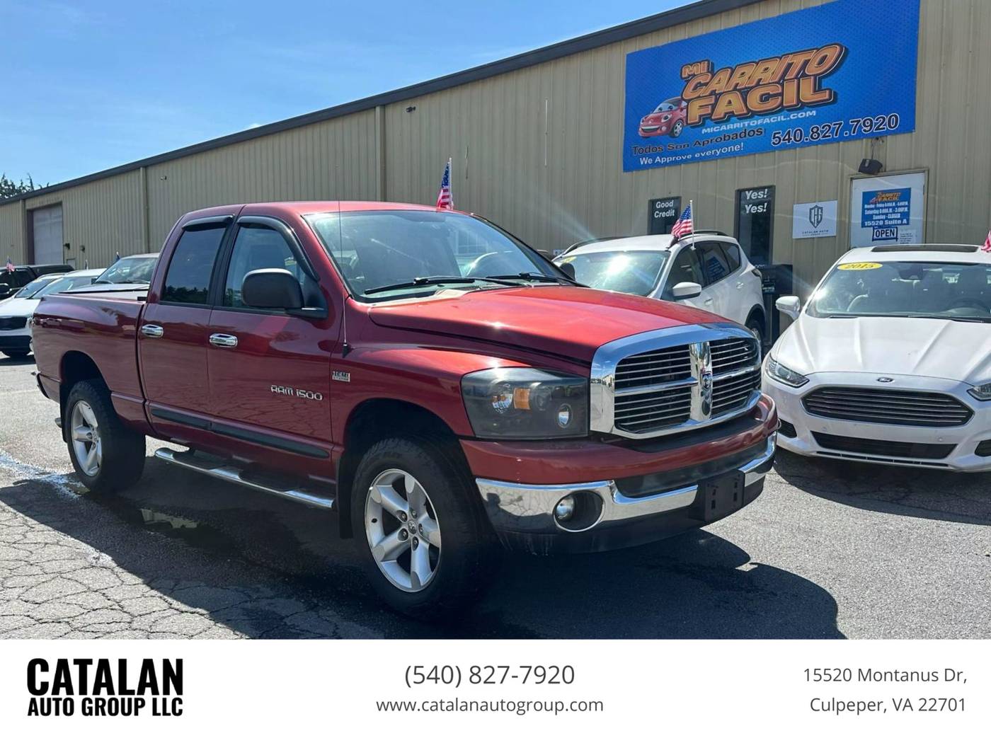 2007 Dodge Ram 1500 SLT — Pickup Truck — 107,505 mi — Culpeper, VA