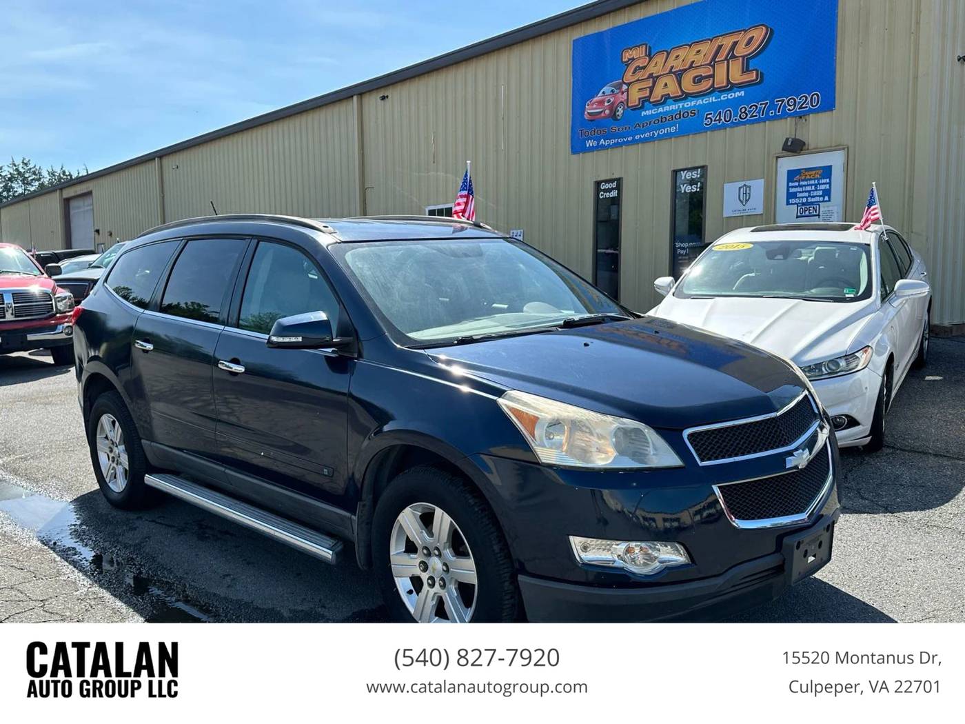 2010 Chevrolet Traverse LT — SUV — 104,137 mi — Culpeper, VA