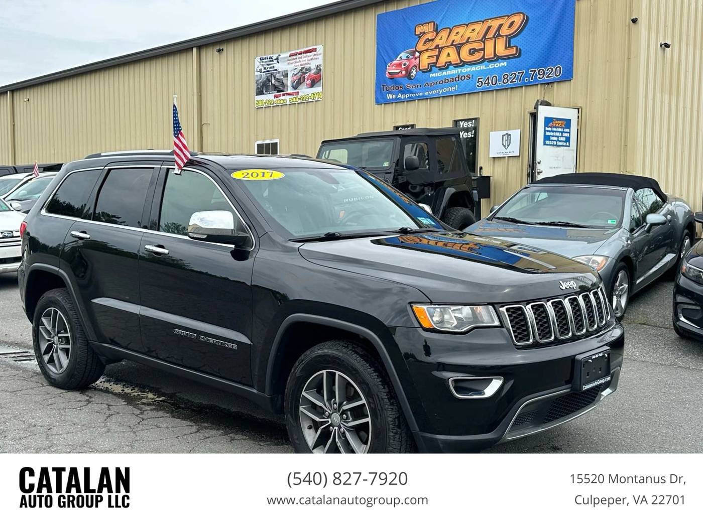 2017 Jeep Grand Cherokee Limited — SUV — 92,715 mi — Culpeper, VA
