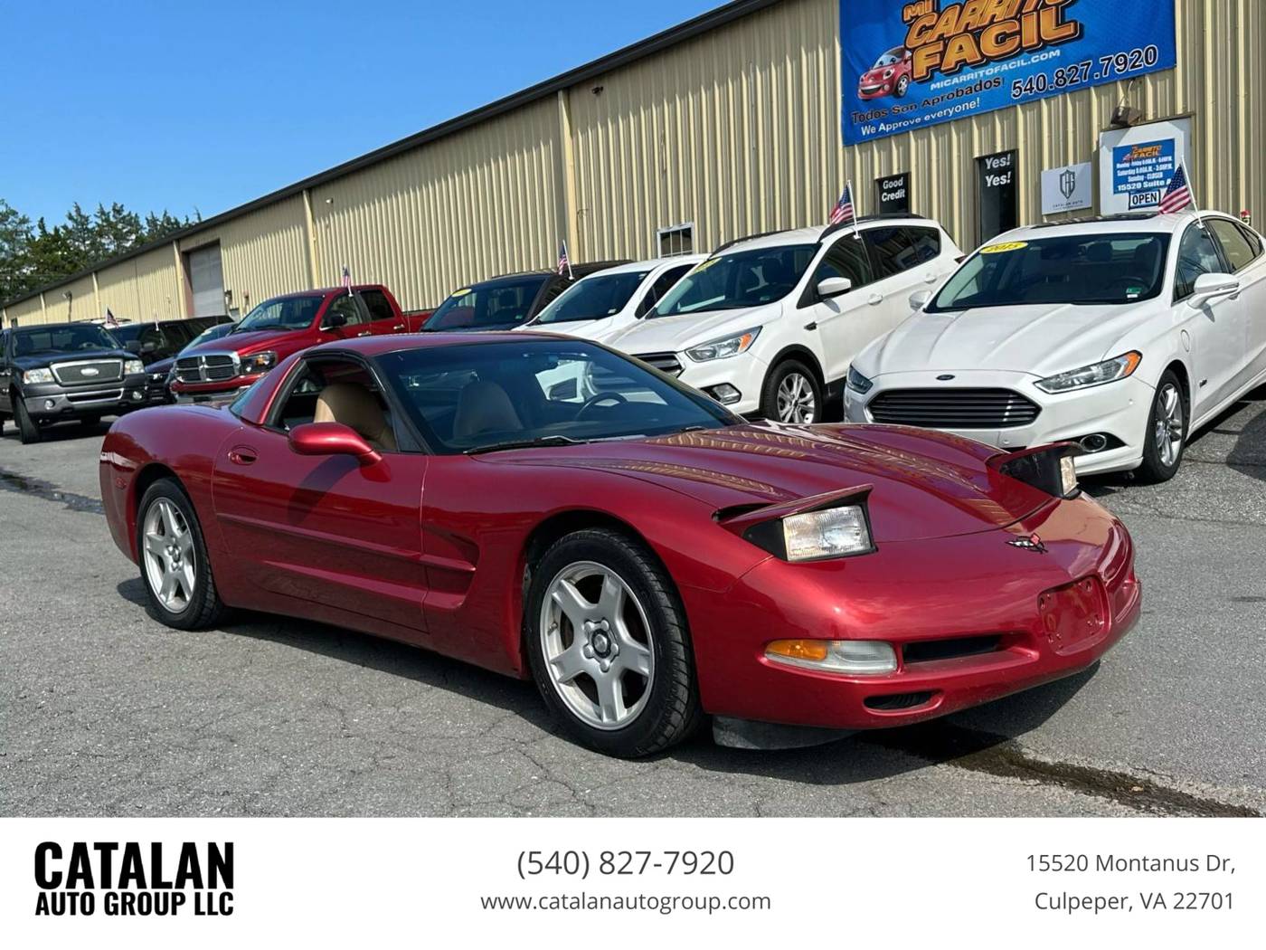1998 Chevrolet Corvette Base — Coupe — 98,638 mi — Culpeper, VA