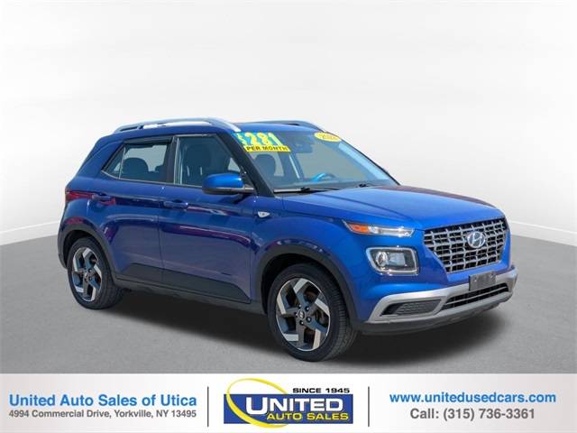 2022 Hyundai Venue SEL — SUV — 41,816 mi — Yorkville, NY