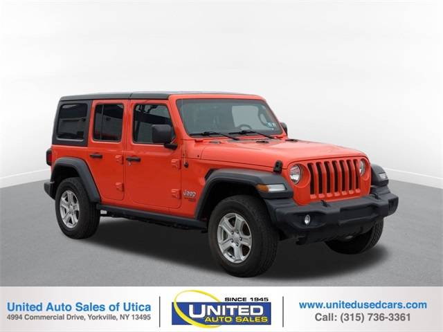 2018 Jeep Wrangler Sport S — SUV — 48,930 mi — Yorkville, NY