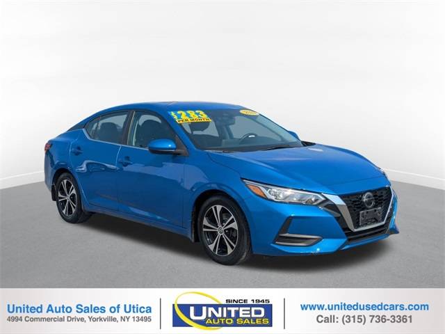 2021 Nissan Sentra SV — Sedan — 50,929 mi — Yorkville, NY