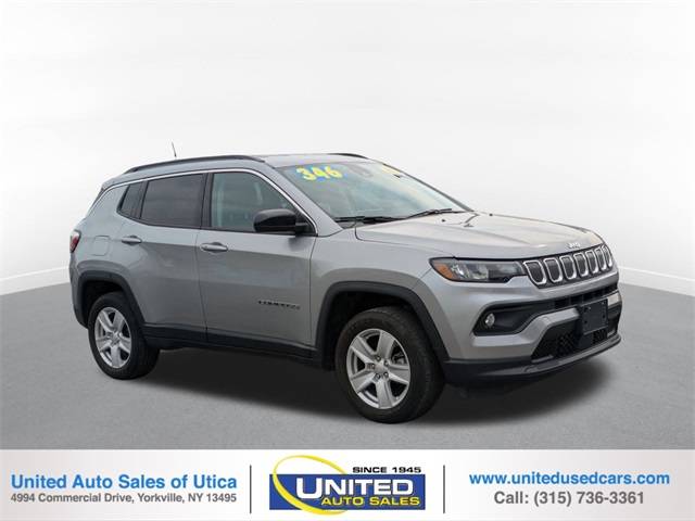 2022 Jeep Compass Latitude — SUV — 23,619 mi — Yorkville, NY