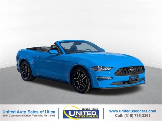 2022 Ford Mustang EcoBoost Premium — Convertible — 47,403 mi — Yorkville, NY