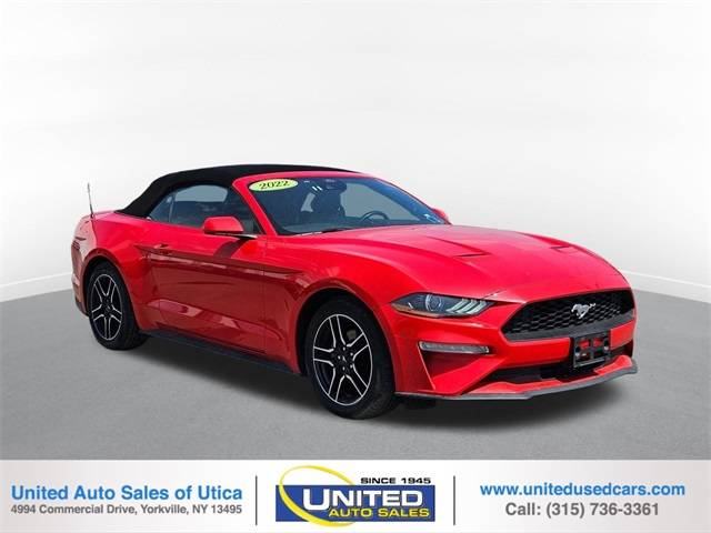 2022 Ford Mustang EcoBoost Premium — Convertible — 54,564 mi — Yorkville, NY