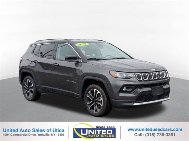 2022 Jeep Compass Limited — SUV — 35,748 mi — Yorkville, NY