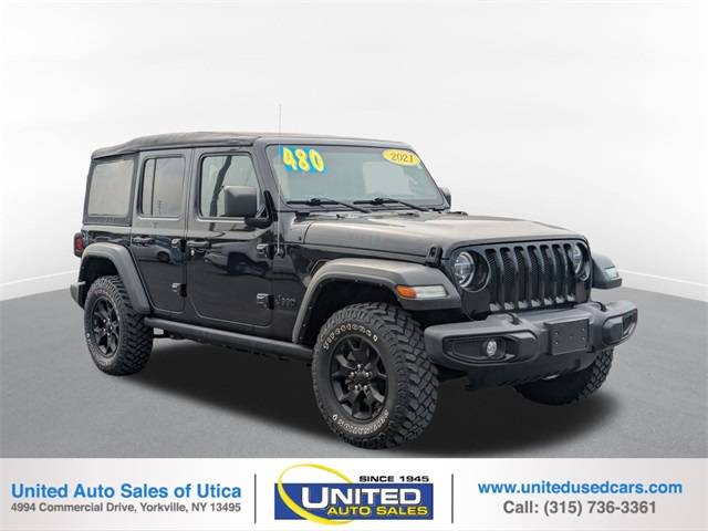 2021 Jeep Wrangler Willys — SUV — 47,863 mi — Yorkville, NY