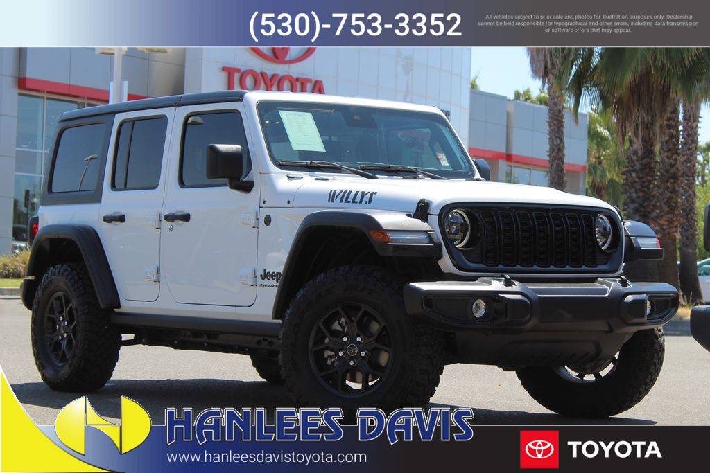 2024 Jeep Wrangler Willys — SUV — 9,580 mi — Davis, CA