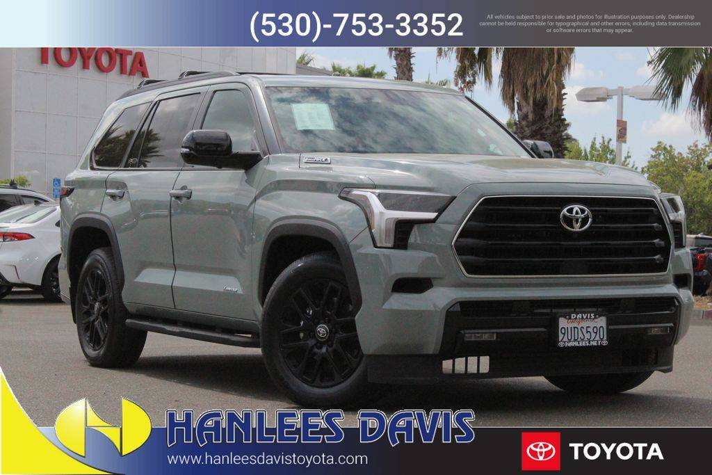2025 Toyota Sequoia SR5 — SUV — 3,220 mi — Davis, CA