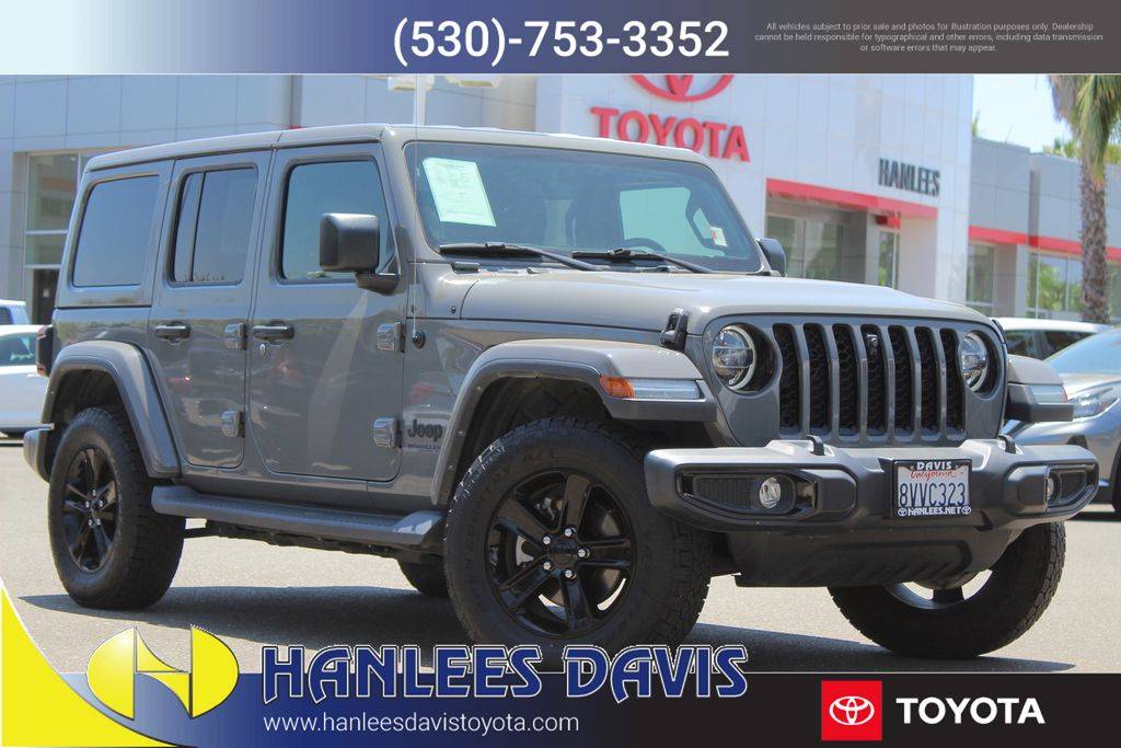 2021 Jeep Wrangler Sahara Altitude — SUV — 50,311 mi — Davis, CA