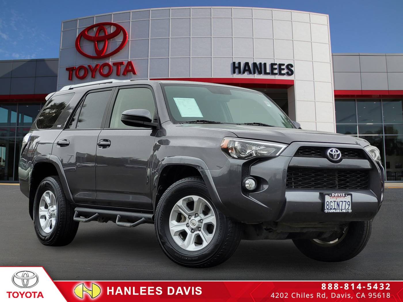 2017 Toyota 4Runner SR5 — SUV — 72,455 mi — Davis, CA