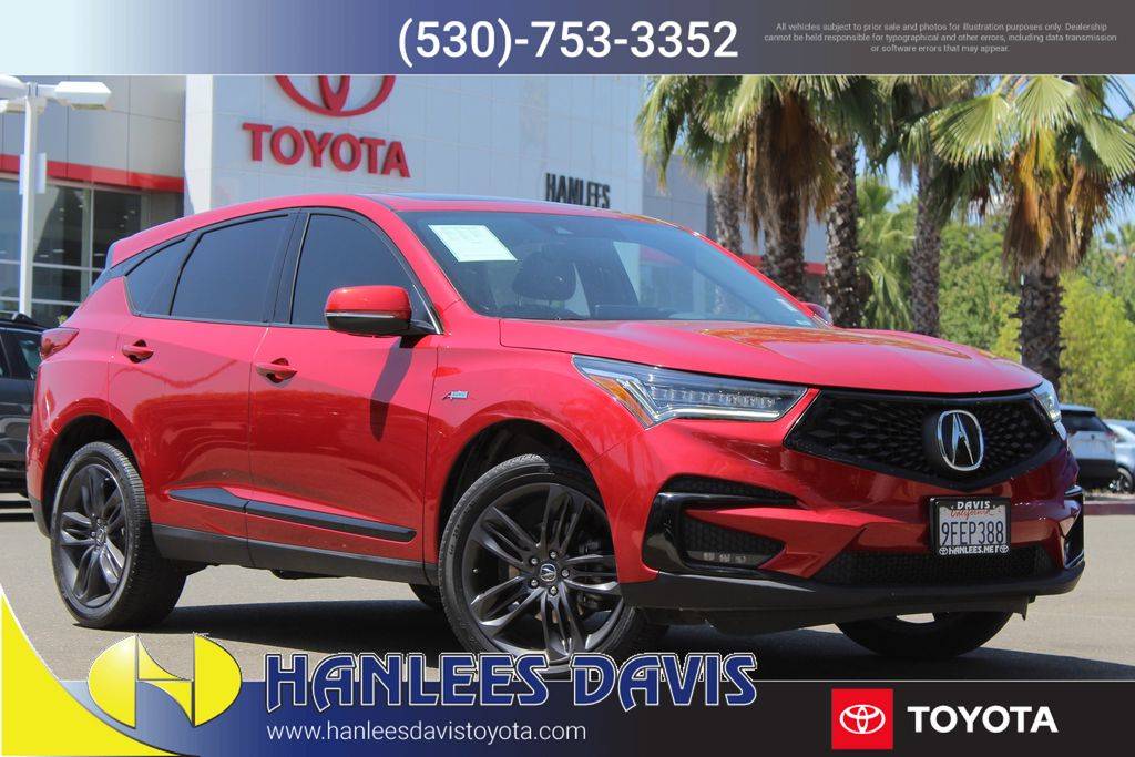 2019 Acura RDX A-Spec Package — SUV — 47,409 mi — Davis, CA