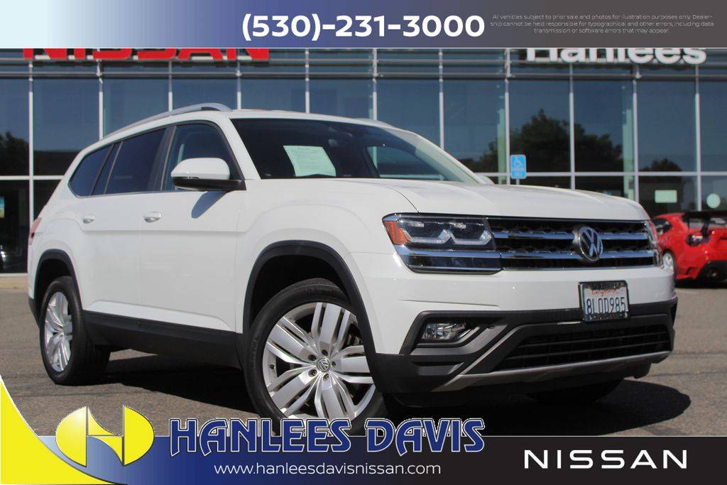 2019 Volkswagen Atlas SE with Technology — SUV — 58,938 mi — Davis, CA