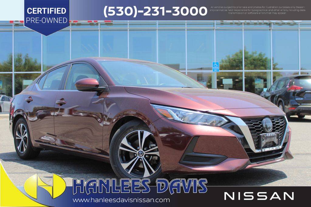 2021 Nissan Sentra SV — Sedan — 61,054 mi — Davis, CA