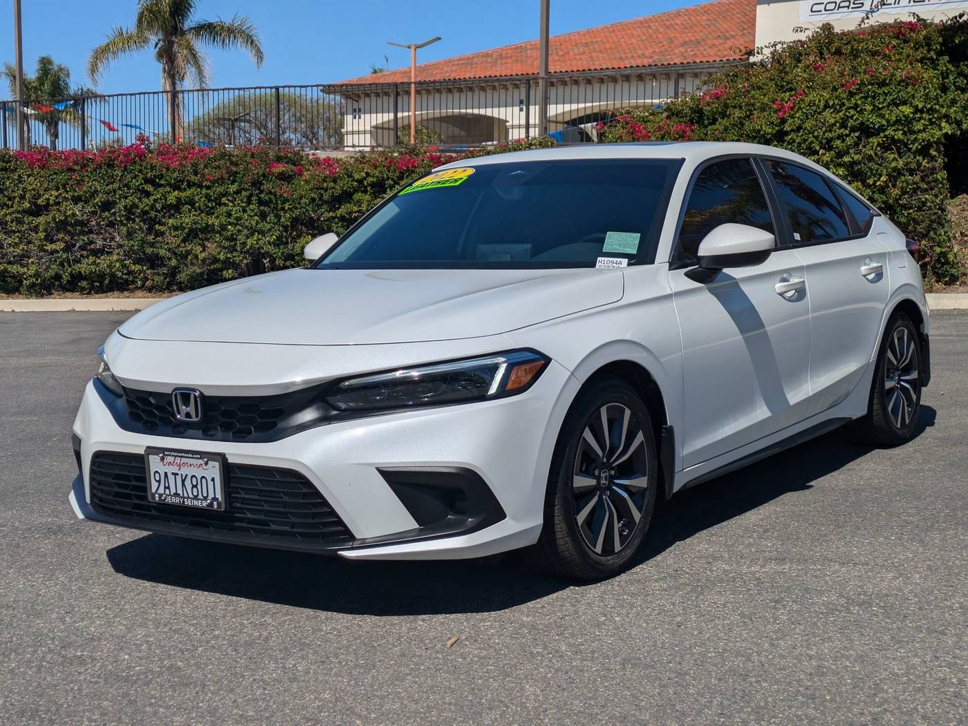 2022 Honda Civic EX-L — Hatchback — 12,317 mi — San Juan Capistrano, CA